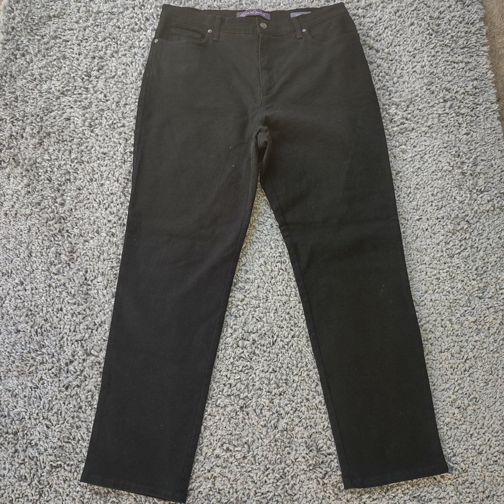 Gloria Vanderbilt Jeans Womens 14 High Rise Straight Leg